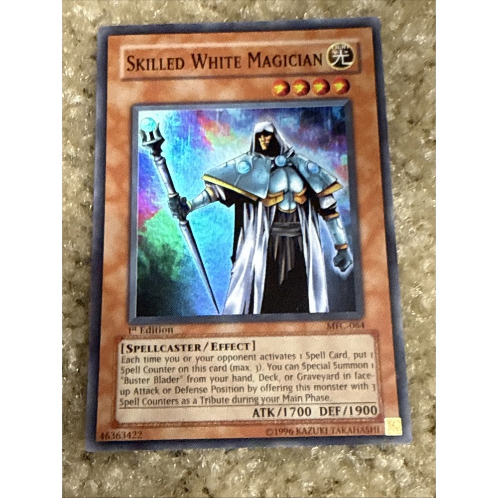 Skilled White Magician mfc-064 1st‎ Edition (NM) Super Rare Yu-Gi-Oh! Holo